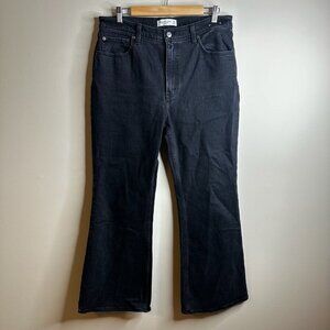 Abercrombie & Fitch Black Flare Jeans